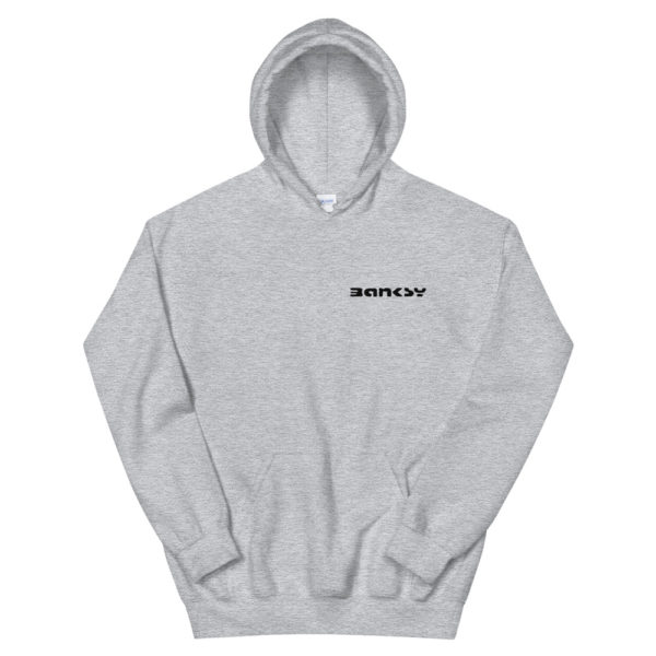 breathin Streetwear, Banksy Nobody Likes me Hoodie, breathin banksy