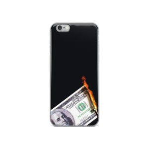 breathin Streetwear Shop, Wien - iPhone Handyhülle, Apple iPhone Smartphone Case Burning Benjamin